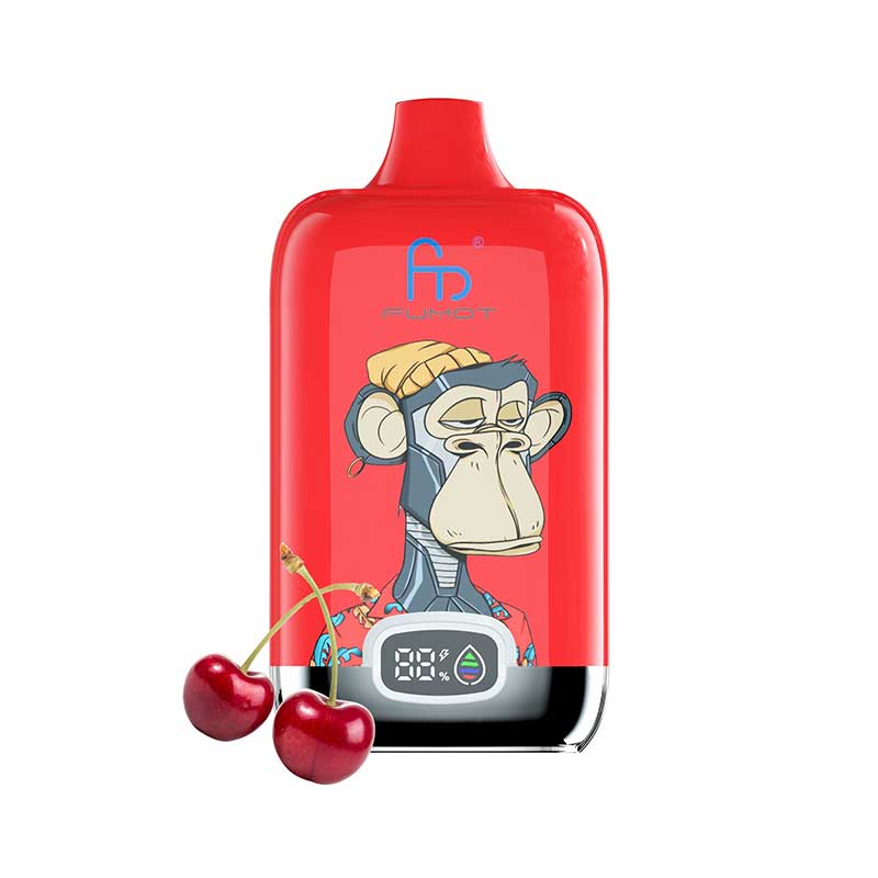 Fumot Digital Box 12000 Puffs Disposable Vape (Cherry 5%)