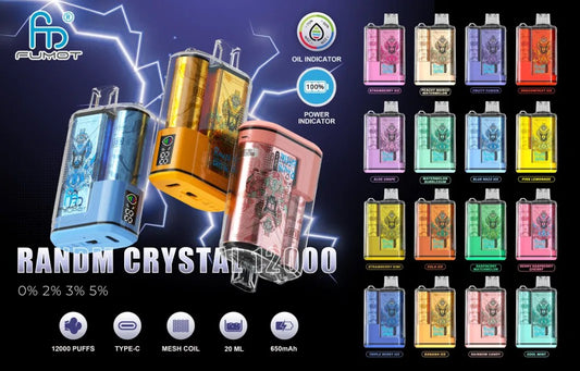 Randm Crystal 12000 Disposable Vape 5%